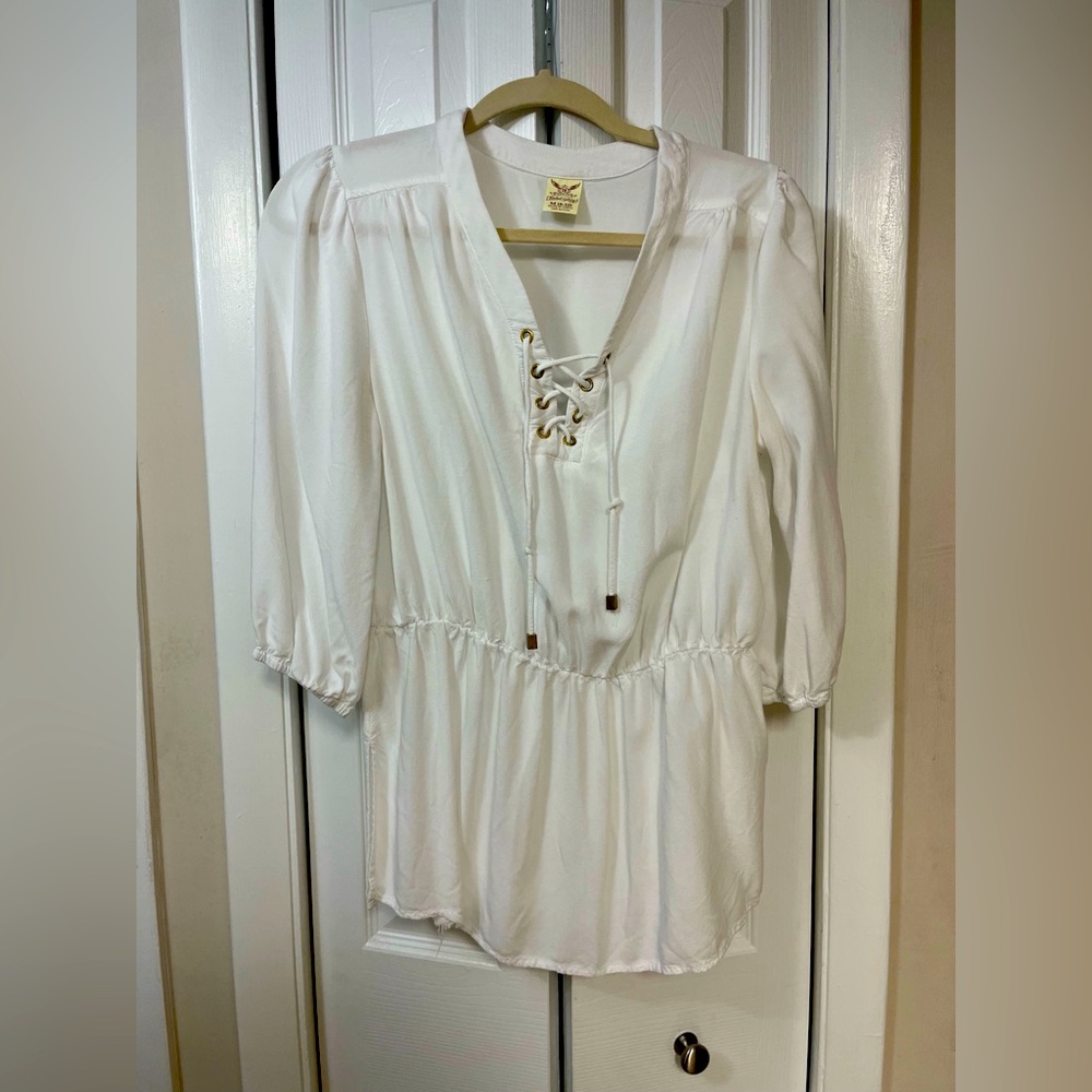 Pirate shirt inspired blouse M(8/10)